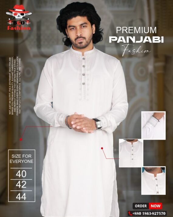 Men's Semi-Fit Eid Panjabi